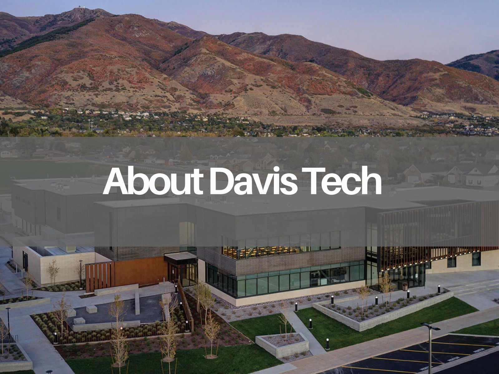 Preloaded Davis Tech campus photo