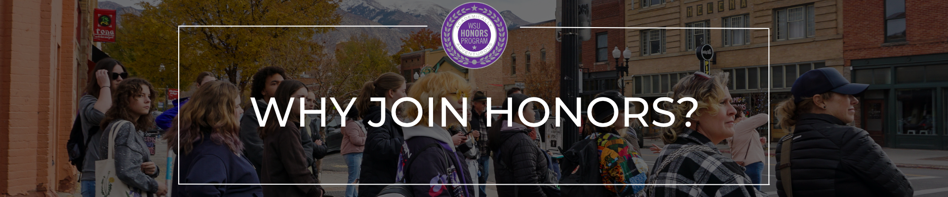 Why Join Honors