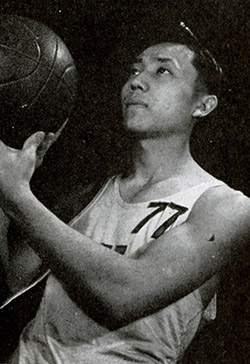 Wat Misaka, the first non-white professional basketball player