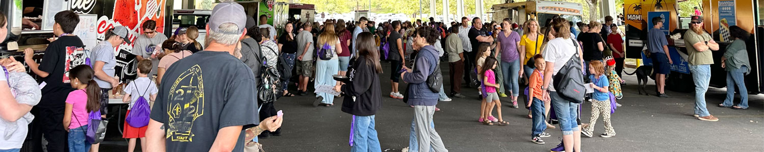 community from last event at food trucks