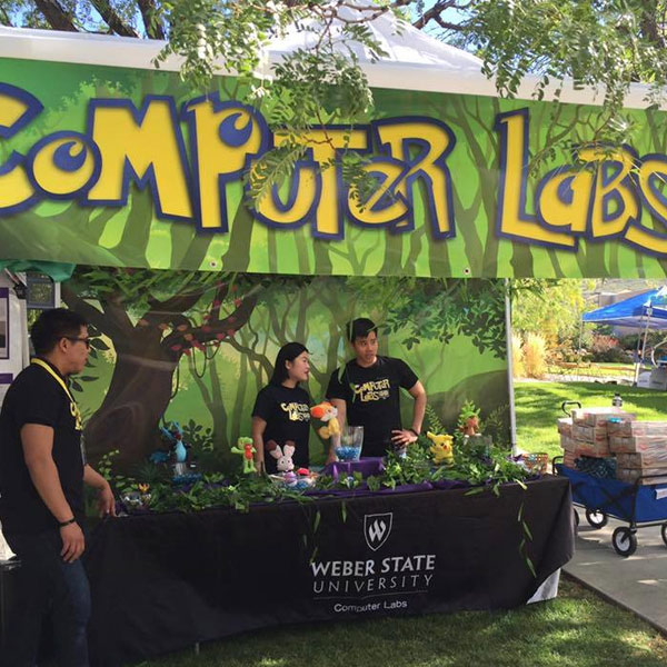 Computer Labs booth