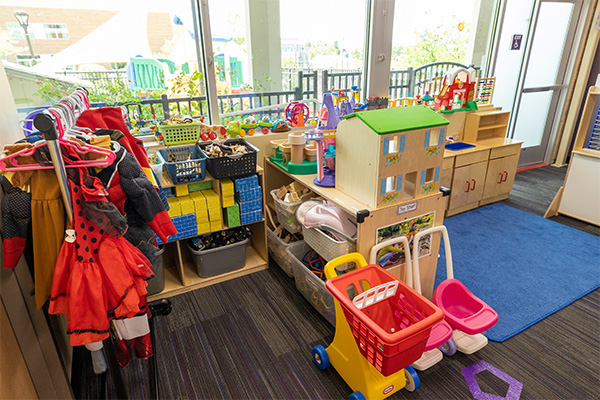 Indoor play space of childcare center