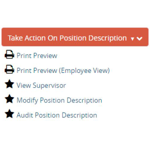 select modify or audit position