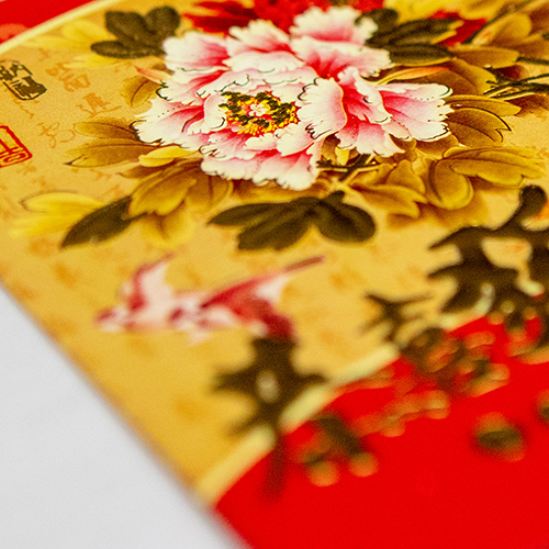 Asian Floral card