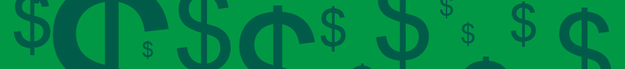 green dollar signs