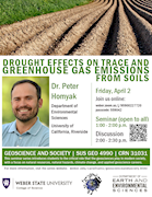 Dr. Peter Homyak - Drought effects on trace and greenhouse gas emissions from soils