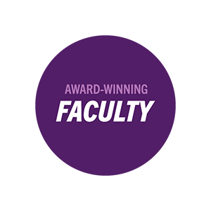 Award-Winning Faculty