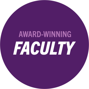 Award-Winning Faculty