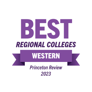 WSU is one of The Princeton Review's Best Regional Colleges in the West in 2022