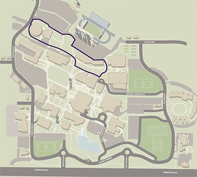 1 mile route