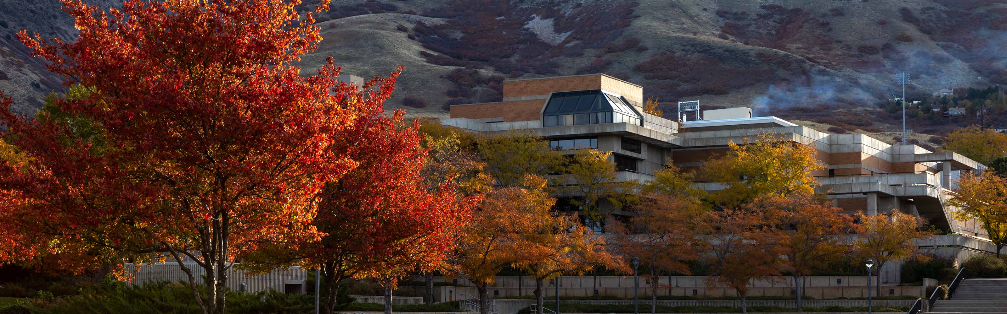 Weber State University Campus during the fall