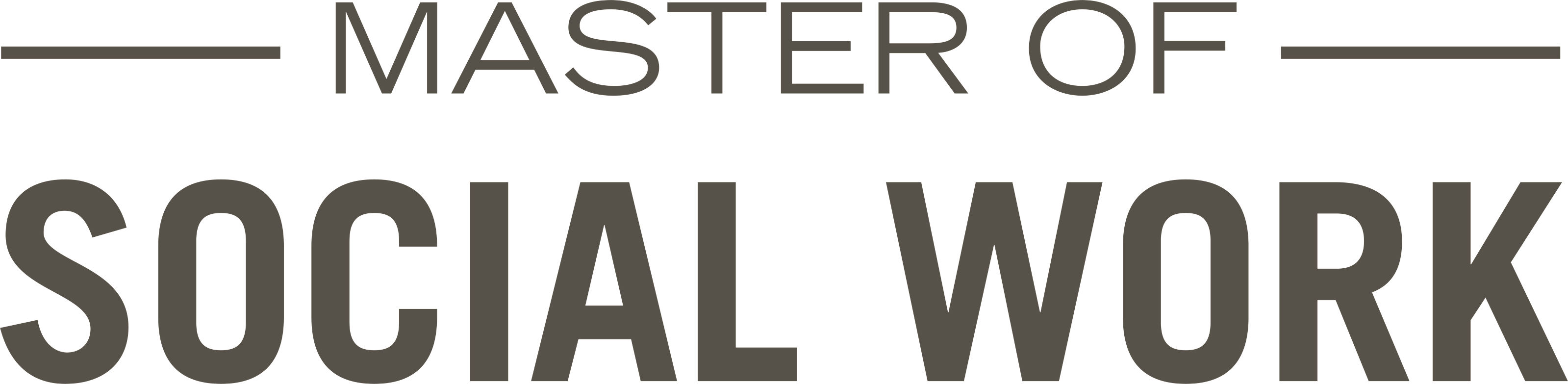Master of Social Work logo