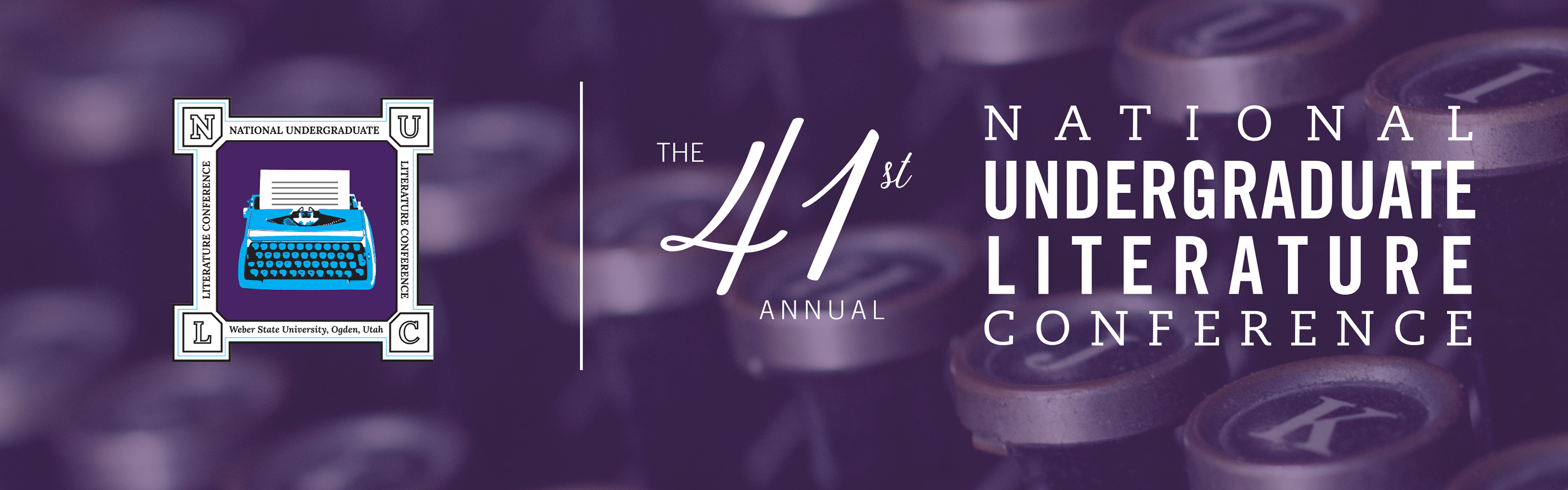 41st Annual National Undergraduate Literature Conference