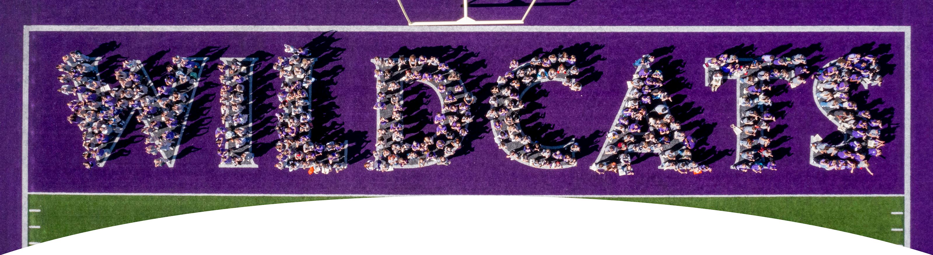 Weber State Students cheering for the Wildcats at the Homecoming Football Game