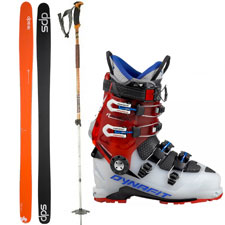 alpine touring ski package