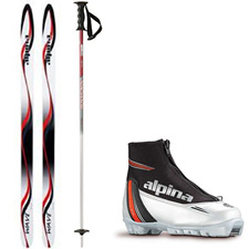 cross country ski package