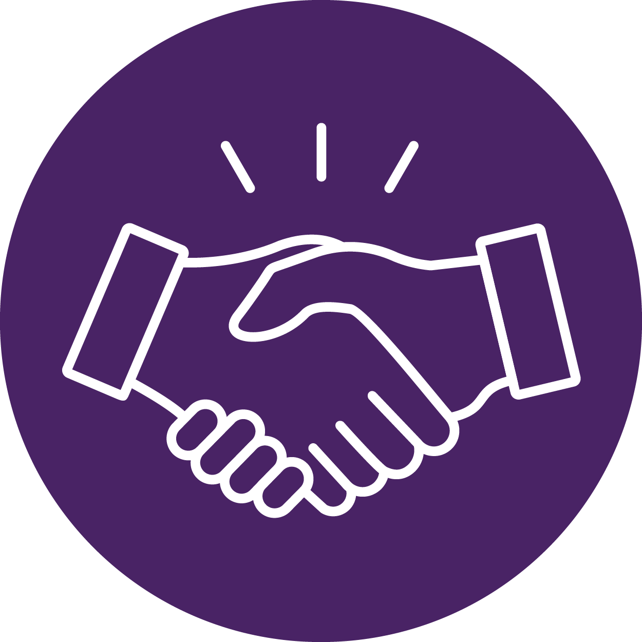 Handshake and Job Fairs icon