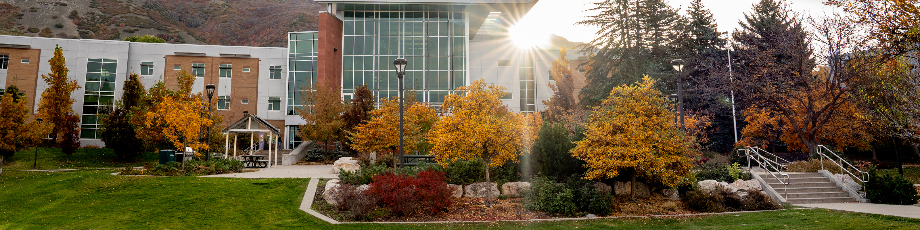 Weber State University Campus with Purple overlay