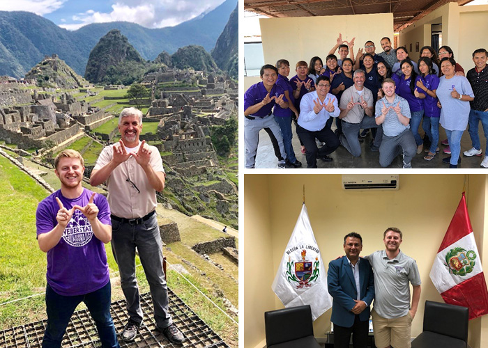 weber states sales students at Peru