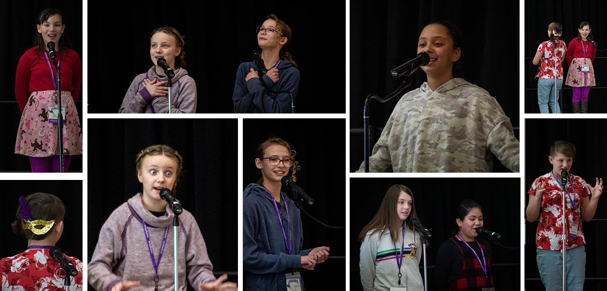 pictures of many youth tellers