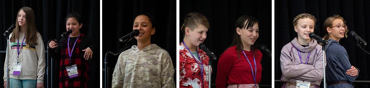 pictures of many youth tellers