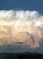 Thunderhead over Truchas Peak, Sangre de Cristo Range, New Mexico.