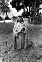 A photo of a statue of the Virgin Mary.