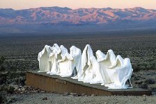 "The Last Supper," sculpture by Al Szukalski, Amargosa Desert, Rhyolite, Nevada, 1994