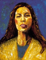 "Norma E. Cantú," Oil Paining, 24" x 30", Chicana Writer Series