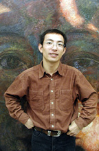 Photo of artist Zhang, Chenchu.