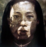 Painting, "Old Sister," 2001, 180 cm x 180 cm