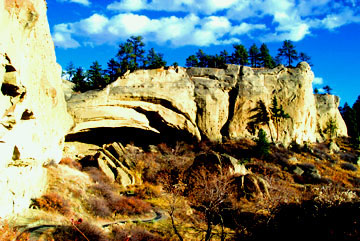 Pictograph Cave, photo courtesy of Tim Urbaniak
