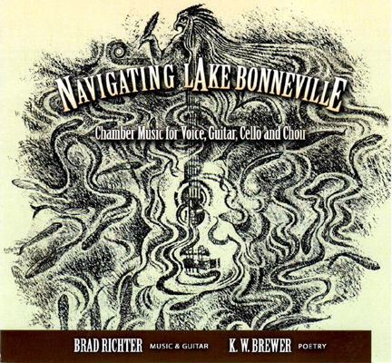 Navagating Lake Bonneville by Brad Richter. Poetry by Ken Brewer.