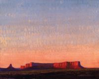 John Collins, "Canyonland Buttes," 2003, oil, 24" x 30"